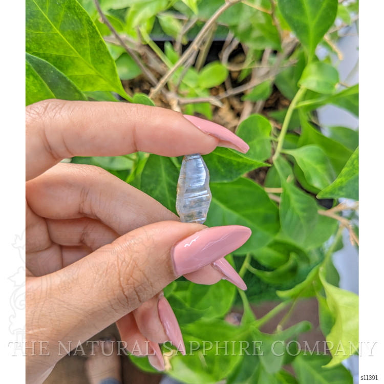 11.93 Ct. Blue Sapphire Crystal from Ceylon (Sri Lanka)