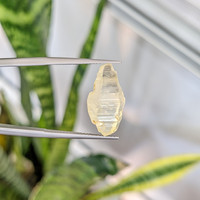 11.02 Ct. Yellow Sapphire Crystal from Ceylon (Sri Lanka) Life Style