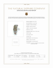38.02 Ct. Sapphire from Ceylon (Sri Lanka) Scan Report