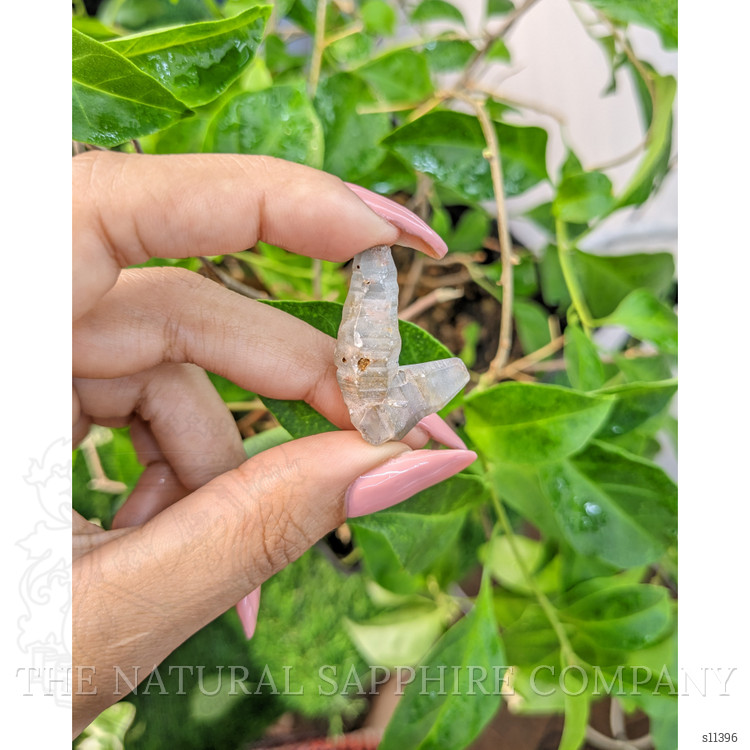 38.02 Ct. Grey Sapphire Crystal from Ceylon (Sri Lanka)