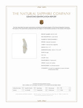 5.77 Ct. Grey Rough Sapphire from Ceylon (Sri Lanka) Scan Report