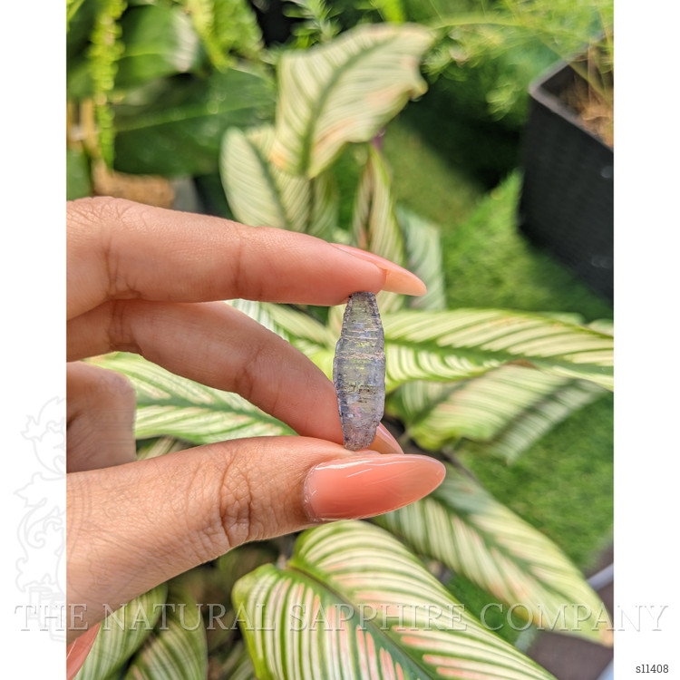 13.12 Ct. Blue Sapphire Crystal from Ceylon (Sri Lanka)