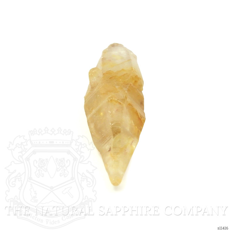 24.98 Ct. Yellow Sapphire Crystal from Ceylon (Sri Lanka)