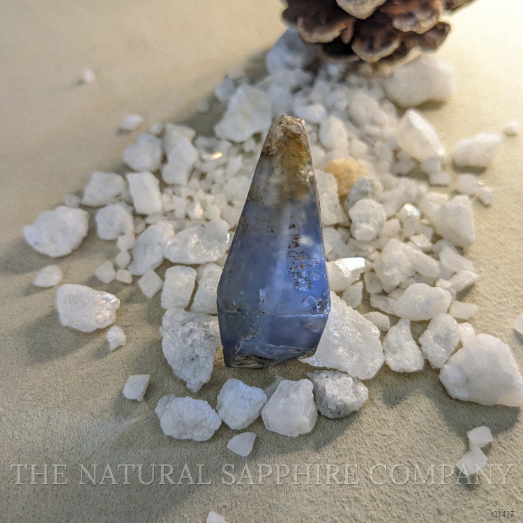 51.60 Ct. Blue Sapphire Crystal from Ceylon (Sri Lanka)