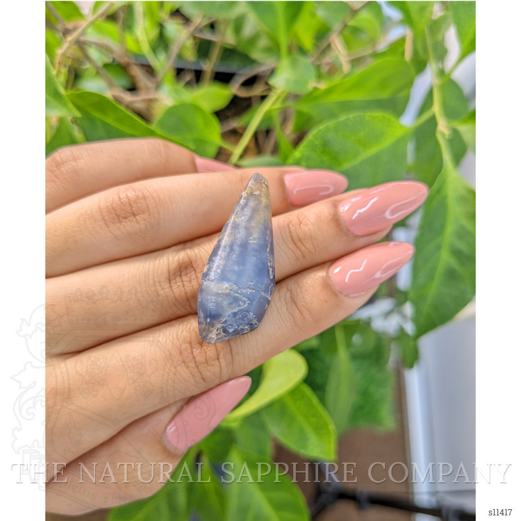 51.60 Ct. Blue Sapphire Crystal from Ceylon (Sri Lanka)