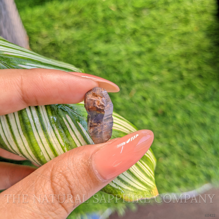 15.24 Ct. Blue Sapphire Crystal from Ceylon (Sri Lanka)
