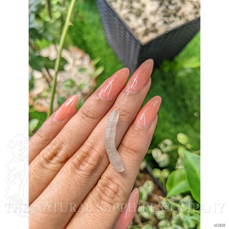 7.67 Ct. Grey Sapphire Crystal from Ceylon (Sri Lanka)