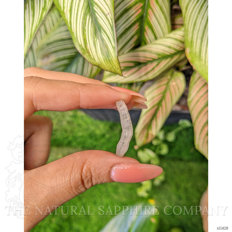 7.67 Ct. Grey Sapphire Crystal from Ceylon (Sri Lanka)