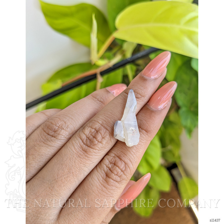 10.22 Ct. Bi Color Sapphire Crystal from Ceylon (Sri Lanka)