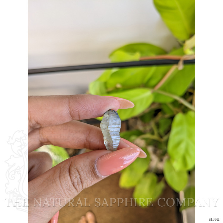 16.57 Ct. White Sapphire Crystal from Ceylon (Sri Lanka)