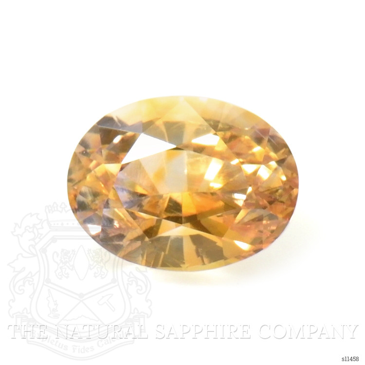 1.04 Ct. Peach Sapphire from Ceylon (Sri Lanka)