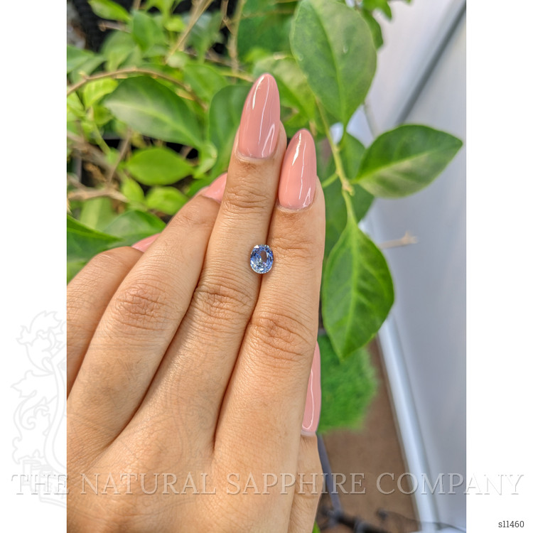 1.09 Ct. Bi Color Sapphire from Ceylon (Sri Lanka)