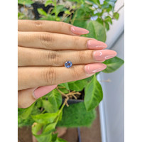 1.09 Ct. Bi Color Sapphire from Ceylon (Sri Lanka) Life Style