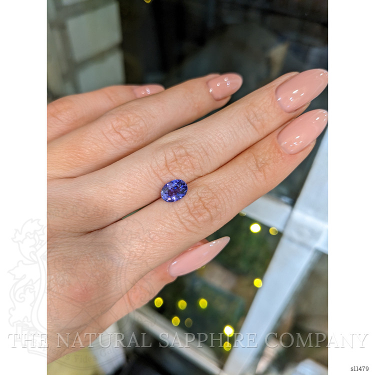 1.51 Ct. Color Change Sapphire from Ceylon (Sri Lanka)