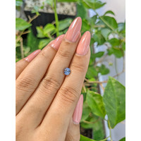 1.21 Ct. Blue Sapphire from Ceylon (Sri Lanka) Life Style