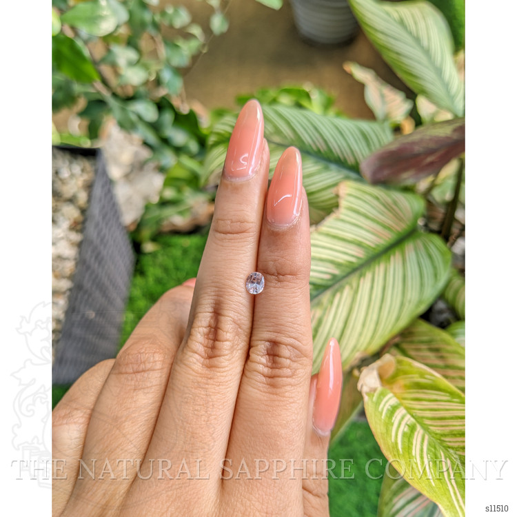 0.53 Ct. Pink Sapphire from Ceylon (Sri Lanka)