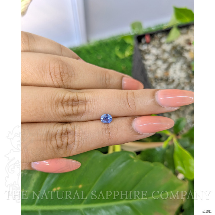 0.48 Ct. Blue Sapphire from Ceylon (Sri Lanka)