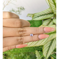 0.61 Ct. Blue Sapphire from Ceylon (Sri Lanka) Life Style