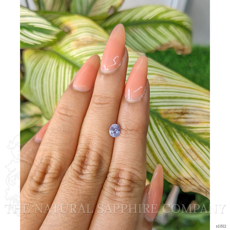 0.61 Ct. Blue Sapphire from Ceylon (Sri Lanka)