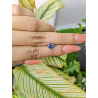 1.04 Ct. Blue Sapphire from Ceylon (Sri Lanka) Life Style