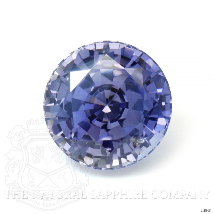 2.11 Ct. Purplish Blue Sapphire from Ceylon (Sri Lanka)
