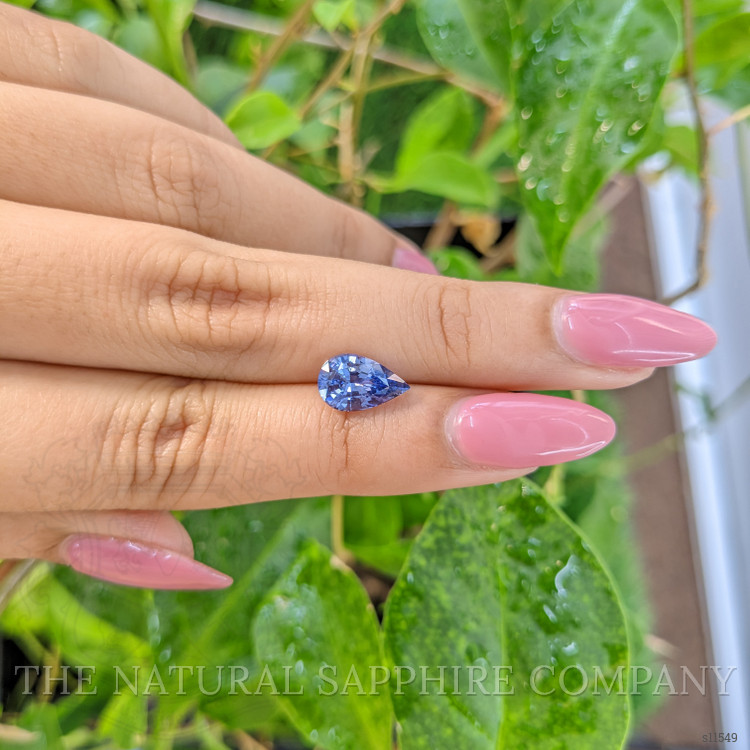 1.91 Ct. Blue Sapphire from Ceylon (Sri Lanka)
