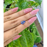 1.91 Ct. Blue Sapphire from Ceylon (Sri Lanka) Life Style