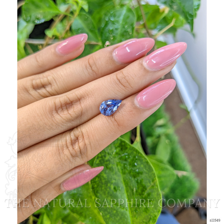 1.91 Ct. Blue Sapphire from Ceylon (Sri Lanka)