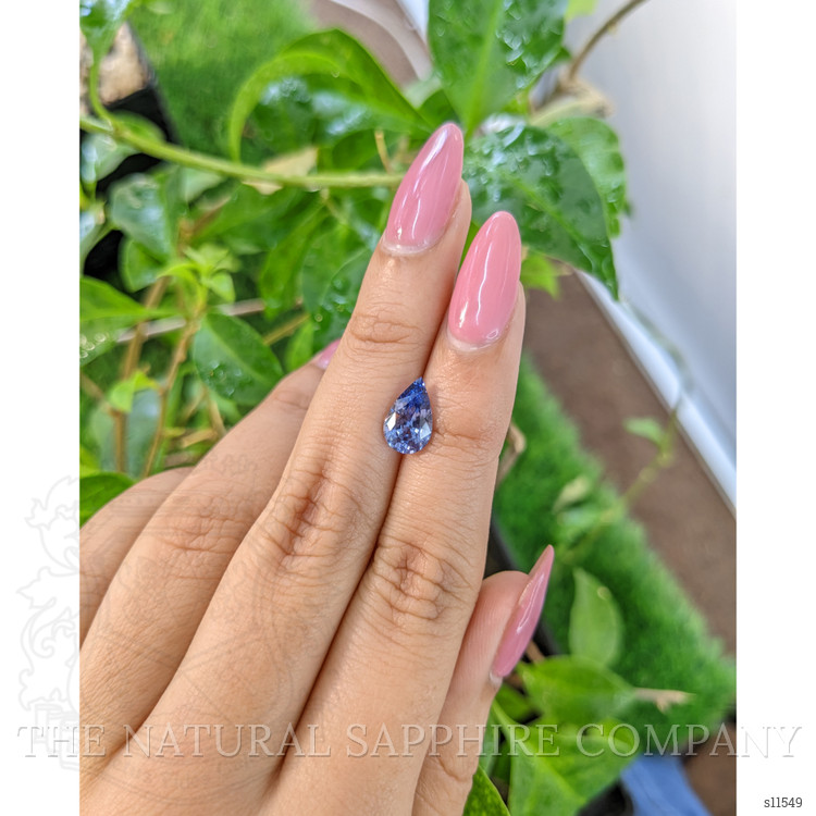 1.91 Ct. Blue Sapphire from Ceylon (Sri Lanka)