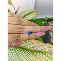 1.69 Ct. Blue Sapphire from Ceylon (Sri Lanka) Life Style
