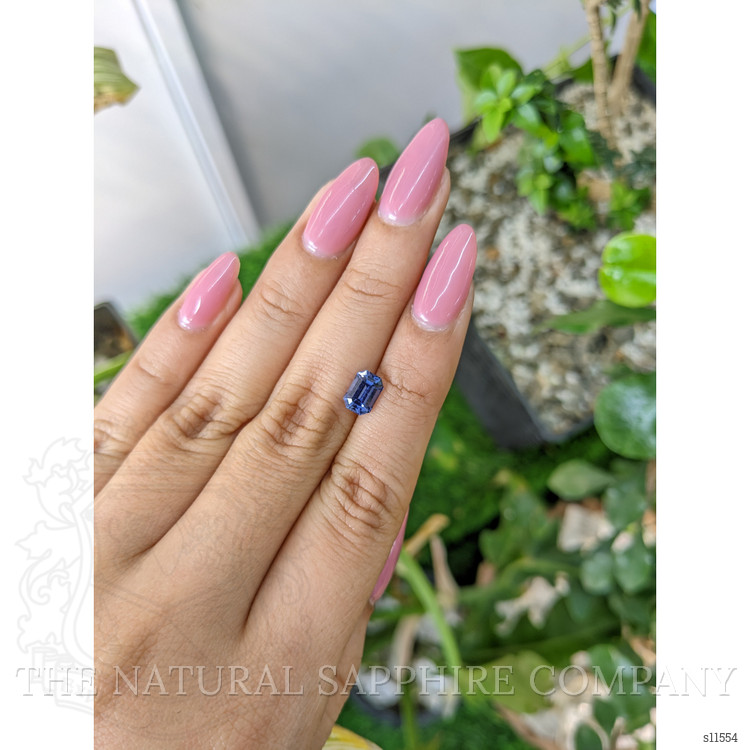 1.48 Ct. Blue Sapphire from Ceylon (Sri Lanka)
