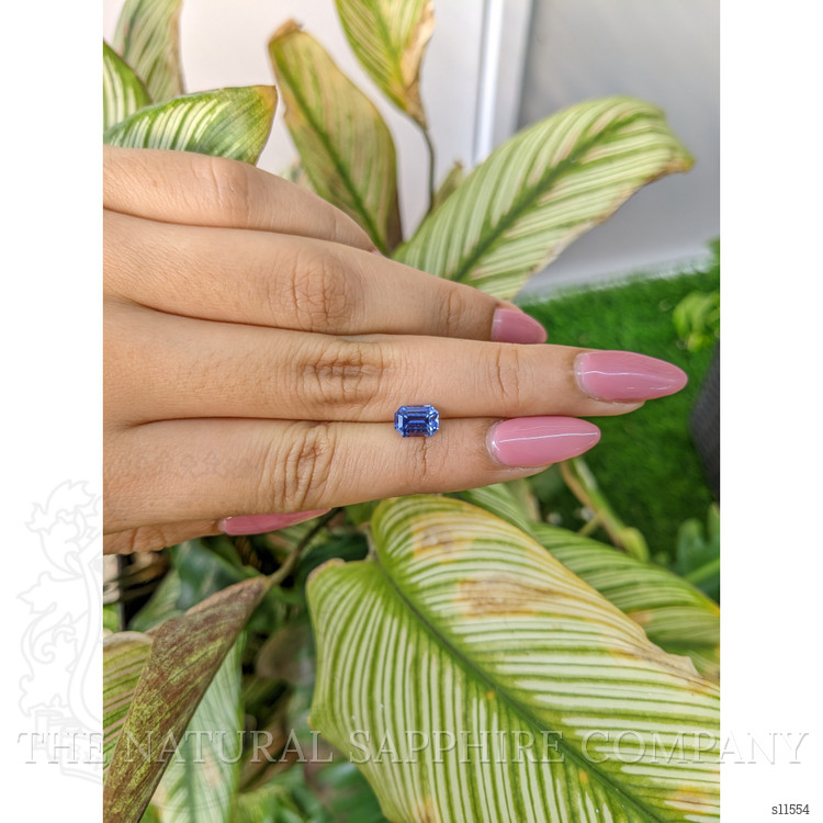 1.48 Ct. Blue Sapphire from Ceylon (Sri Lanka)