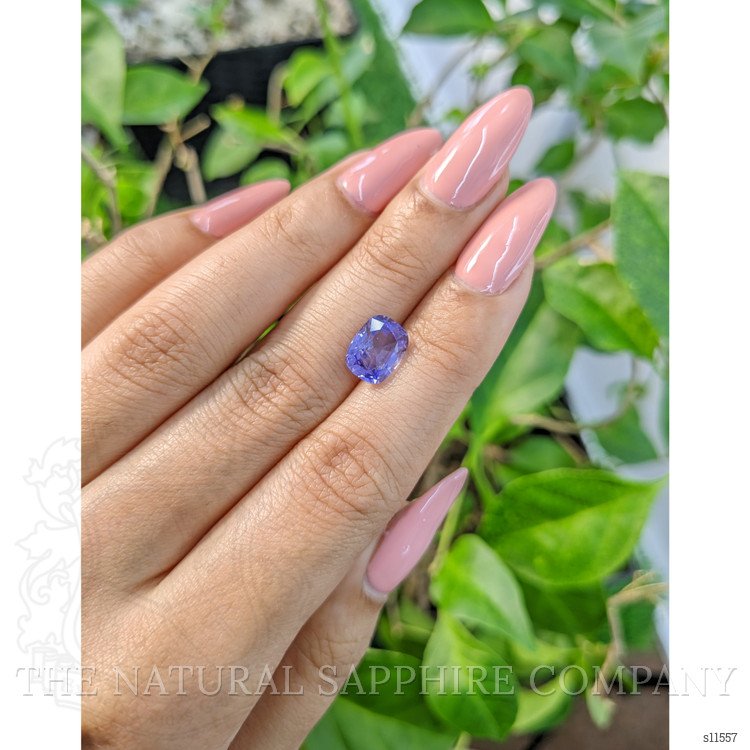 2.65 Ct. Violet Sapphire from Ceylon (Sri Lanka)
