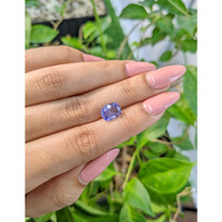 2.65 Ct. Violet Sapphire from Ceylon (Sri Lanka) Life Style