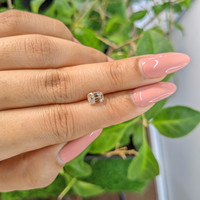 1.22 Ct. Peach Sapphire from Ceylon (Sri Lanka) Life Style