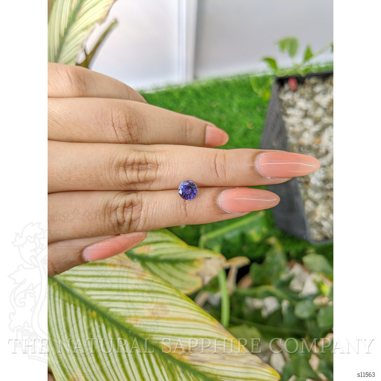 1.19 Ct. Color Change Sapphire from Ceylon (Sri Lanka)