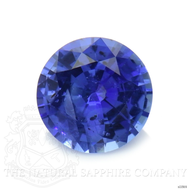 0.76 Ct. Blue Sapphire from Ceylon (Sri Lanka)