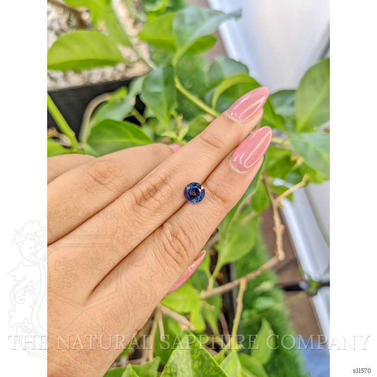 1.59 Ct. Blue Sapphire from Ceylon (Sri Lanka)