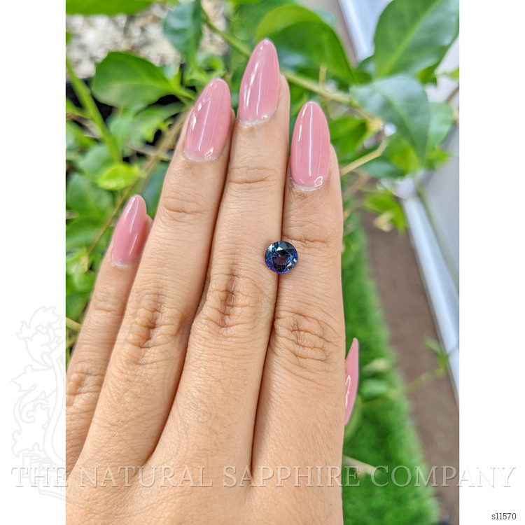 1.59 Ct. Blue Sapphire from Ceylon (Sri Lanka)