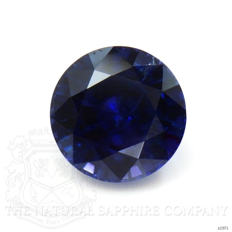 0.86 Ct. Blue Sapphire from Ceylon (Sri Lanka)