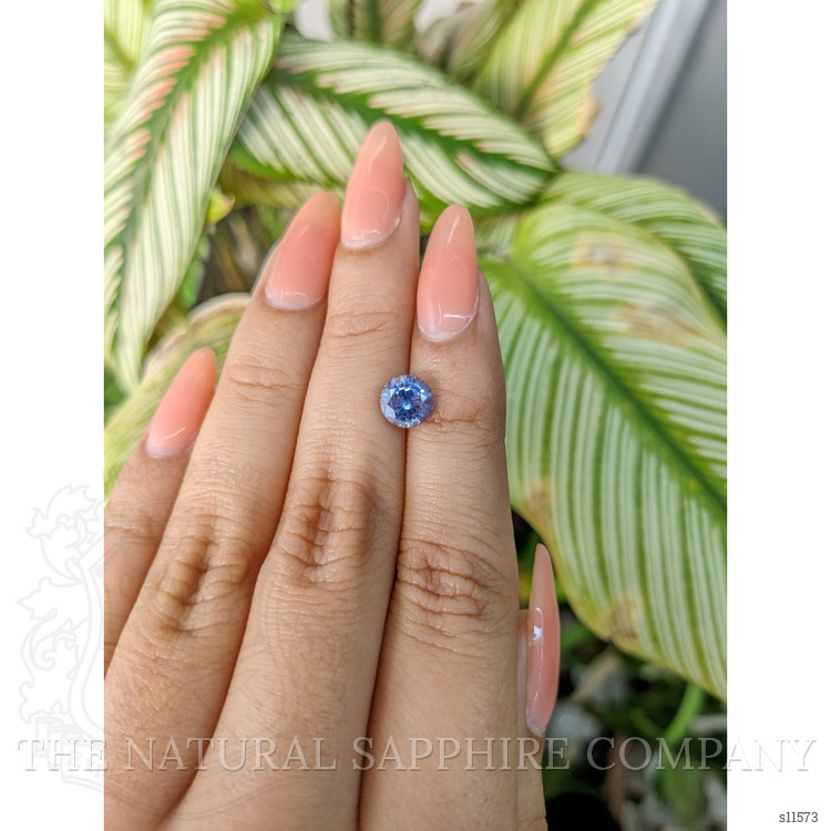 1.73 Ct. Blue Sapphire from Ceylon (Sri Lanka)