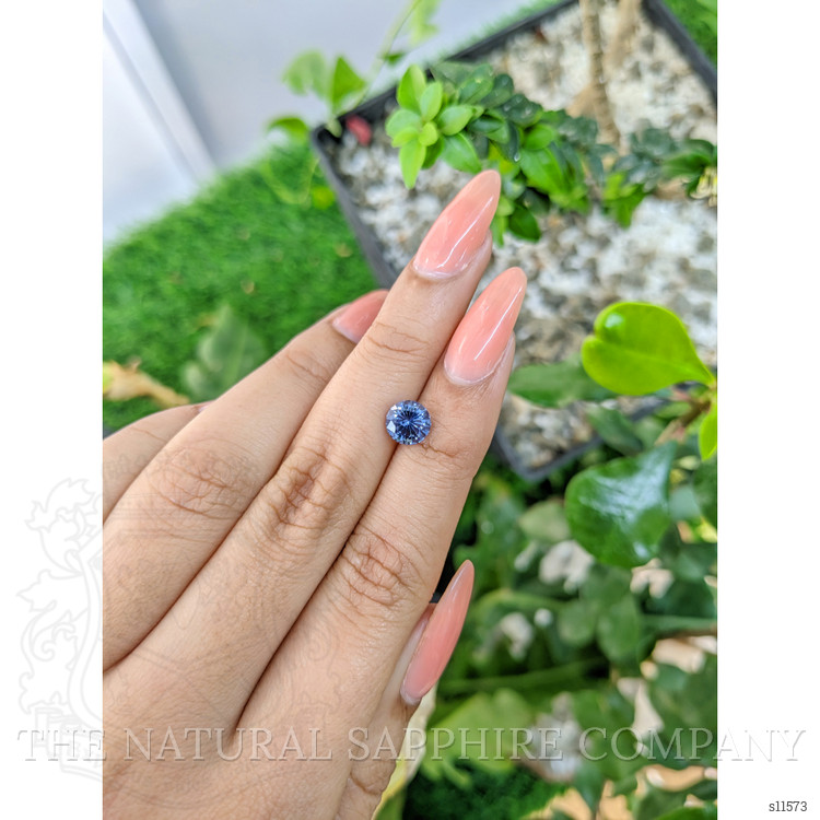 1.73 Ct. Blue Sapphire from Ceylon (Sri Lanka)