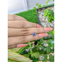 1.73 Ct. Blue Sapphire from Ceylon (Sri Lanka) Life Style