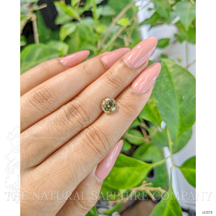 2.53 Ct. Bi Color Sapphire from Ceylon (Sri Lanka)