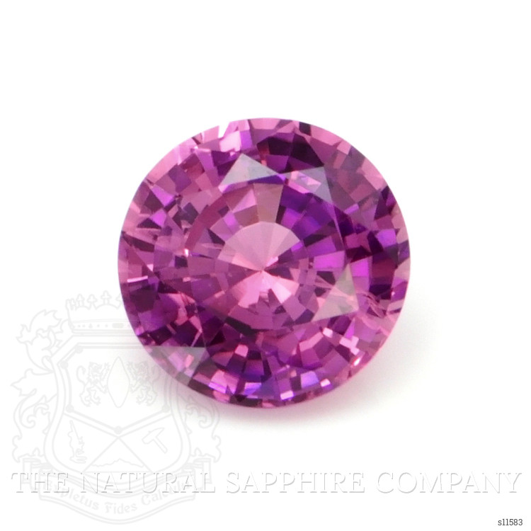 0.64 Ct. Purplish Pink Sapphire from Ceylon (Sri Lanka)