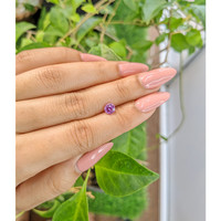 0.99 Ct. Purple Sapphire from Ceylon (Sri Lanka) Life Style