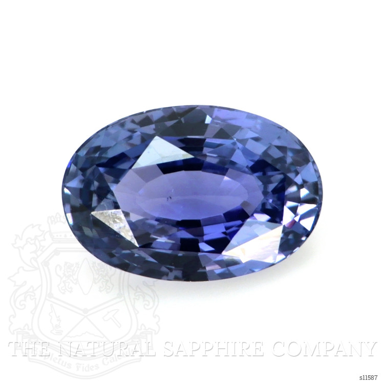 2.01 Ct. Blue Sapphire from Ceylon (Sri Lanka)
