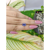 2.01 Ct. Blue Sapphire from Ceylon (Sri Lanka) Life Style