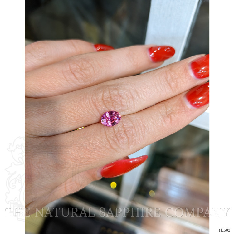 1.58 Ct. Pink Sapphire from Ceylon (Sri Lanka)