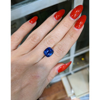 5.63 Ct. Blue Sapphire from Ceylon (Sri Lanka) Life Style